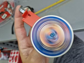 Goldrake ufo robot trottola spinner frizione