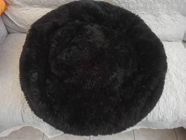 Cuccia morbida per cani - nera