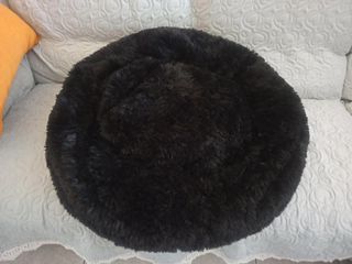 Cuccia morbida per cani - nera