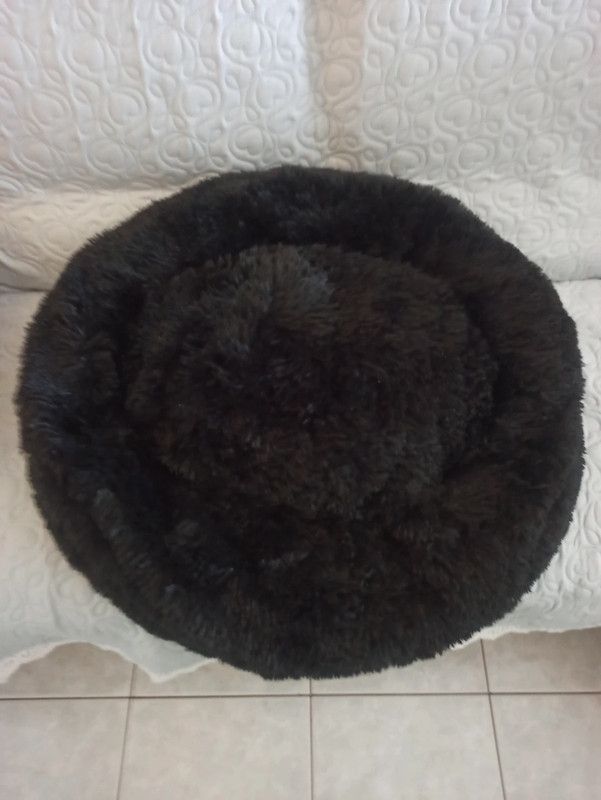 Cuccia morbida per cani - nera