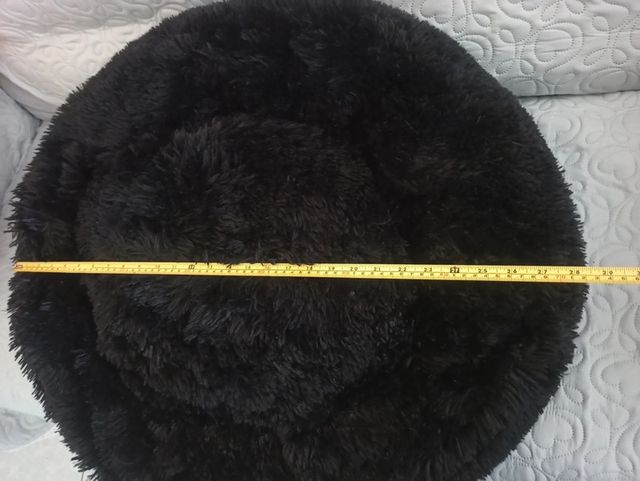 Cuccia morbida per cani - nera