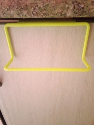 Cuelga paños plastico verde