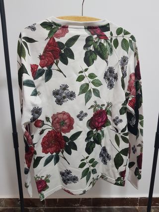 Jersey GREAT IAM floral blanco