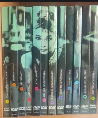 DVDs Audrey Hepburn: 12 Películas