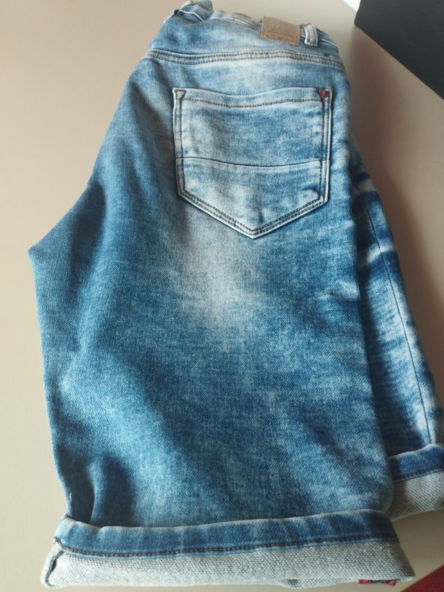 Bermuda Bershka gris - Talla S