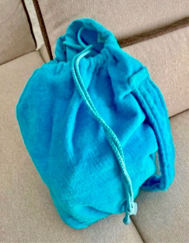 Telo mare arancione  - Sacca 140x60 cm