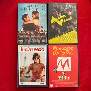DVD cine peliculas españolas COMO NUEVOS