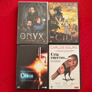 DVD cine peliculas españolas COMO NUEVOS