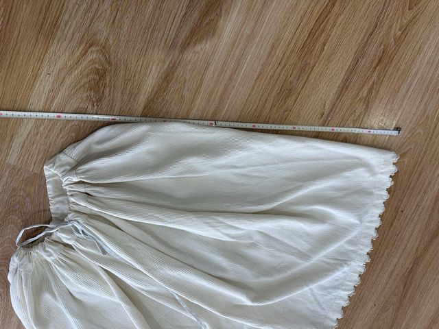 Enagua antigua de piqué