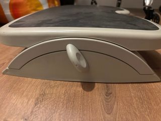 Reposapiés kensigton - Negro/Gris