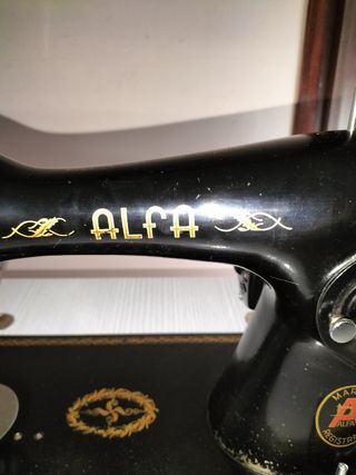 Máquina coser Alfa S.A. España