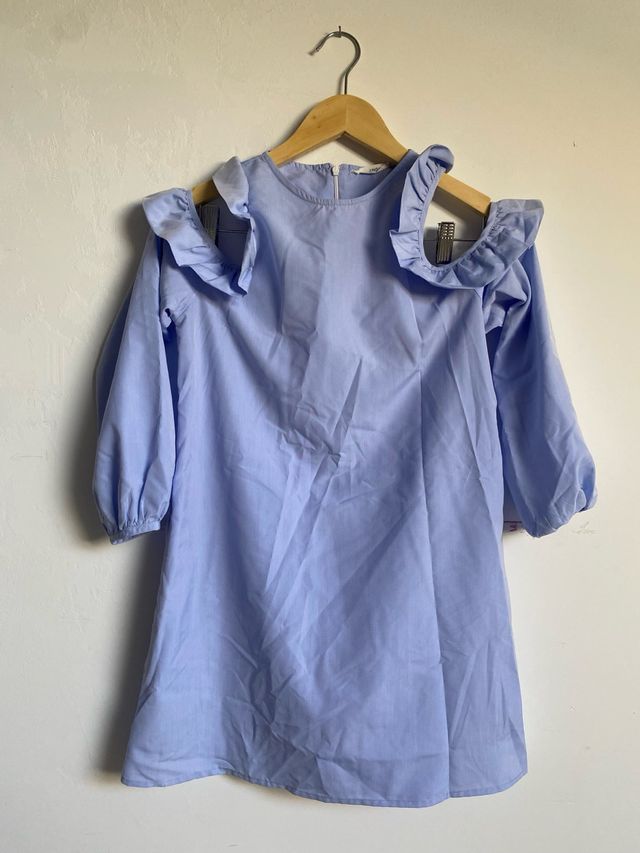 Vestido Mango azul XS