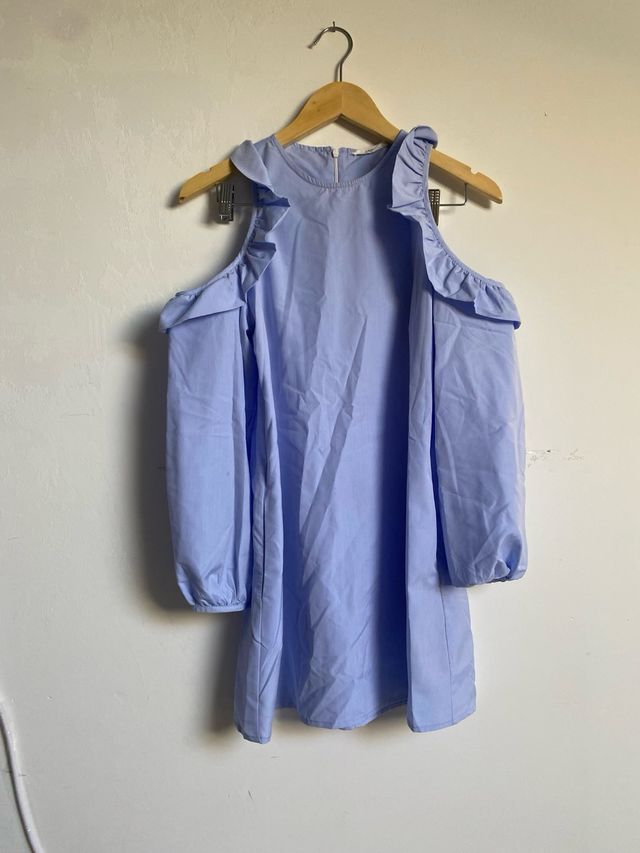 Vestido Mango azul XS