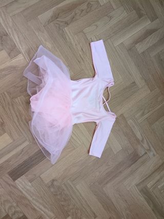 Vestido bailarina niña rosa. Talla 2años