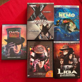 Packs DVD cine películas extranjeras COMO NUEVOS