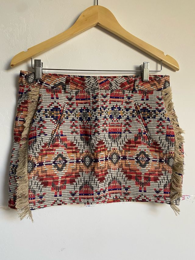 Mini falda Pull&Bear multicolor M