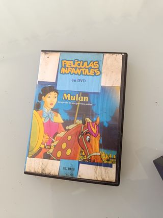DVD Mulan - Película Infantil