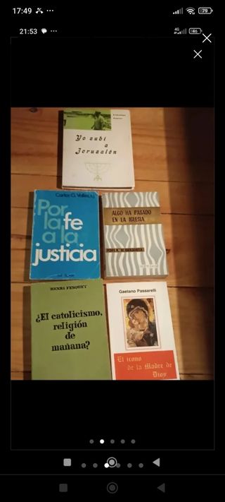 APARICIONES DE LA VIRGEN MARIA y ➕ libros Religios
