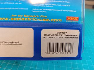 Scalextric Chevrolet Camaro 1:32 No.3