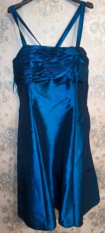 Abito da sera blu vintage