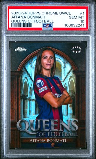 Cromo Aitana Bonmati Queen en PSA 10