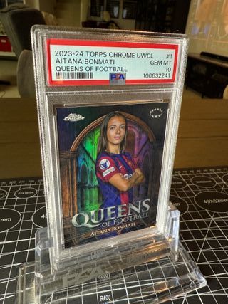 Cromo Aitana Bonmati Queen en PSA 10