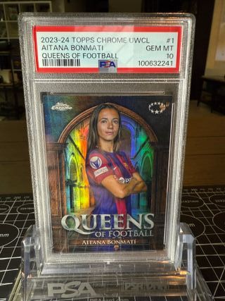 Cromo Aitana Bonmati Queen en PSA 10