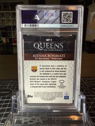 Cromo Aitana Bonmati Queen en PSA 10