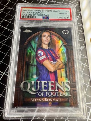 Cromo Aitana Bonmati Queen en PSA 10