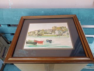 8 Quadri Vintage Dipinti