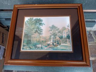 8 Quadri Vintage Dipinti