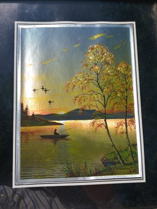 8 Quadri Vintage Dipinti