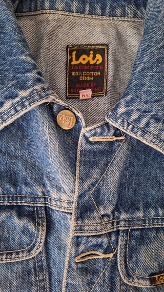 Chaqueta vaquera Lois azul.