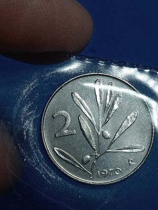 Monete Italia 1970: 1 & 2 Lire