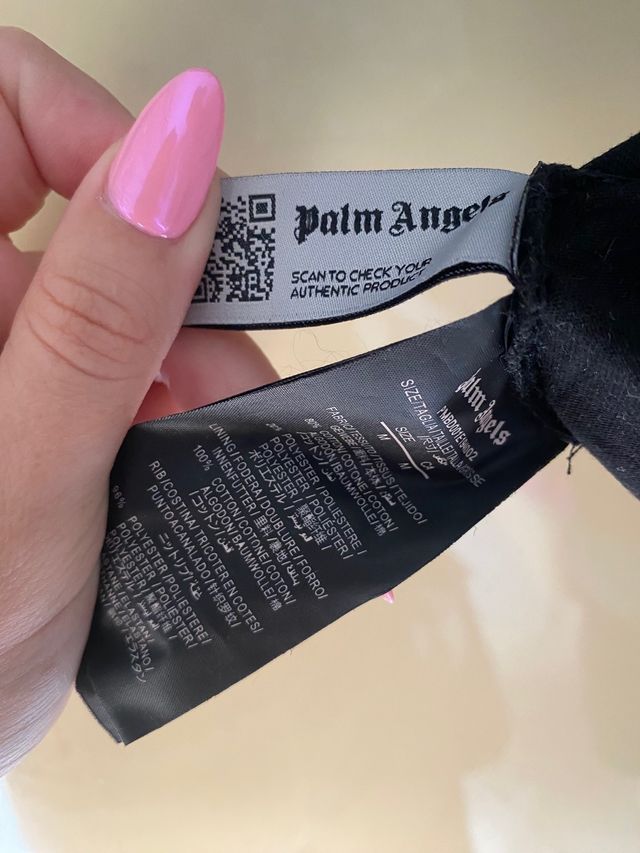 Camiseta Palm Angels negra