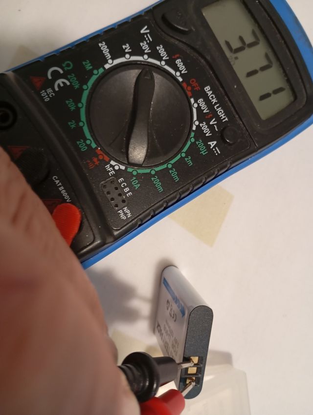 Batería cámara 3.6V 1270mAh