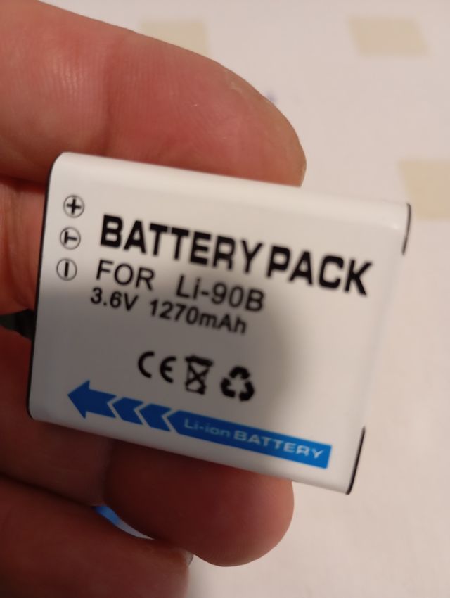 Batería cámara 3.6V 1270mAh