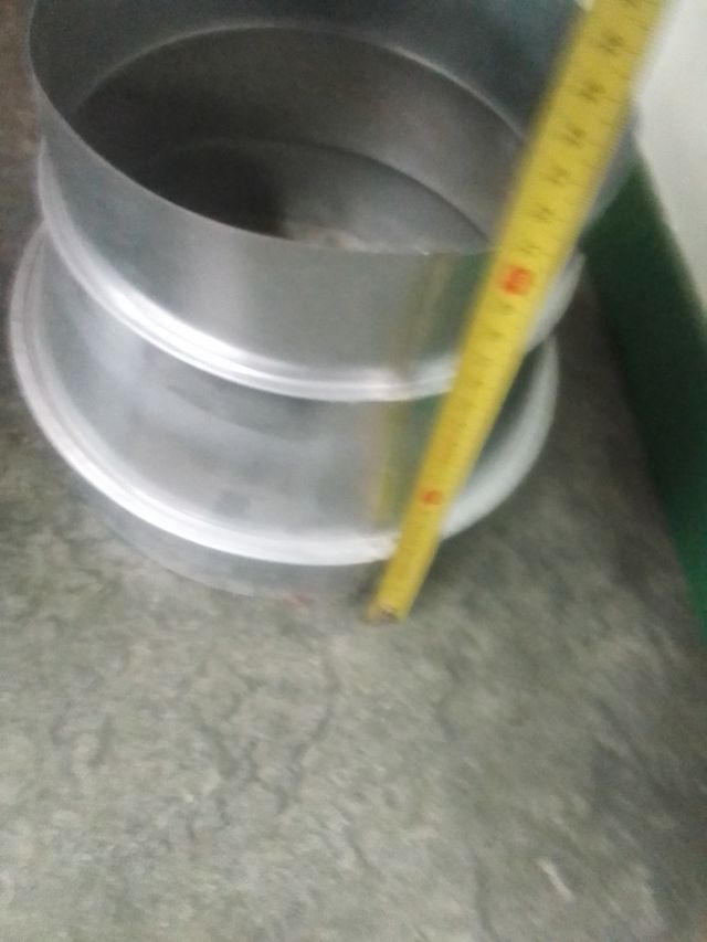 Accoppiamento riduzione metallo 25-19cm