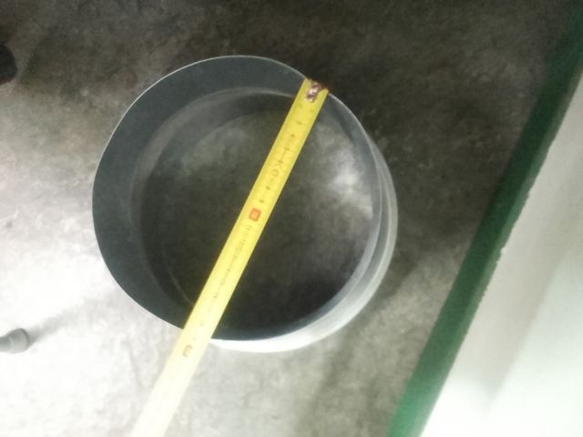 Accoppiamento riduzione metallo 25-19cm