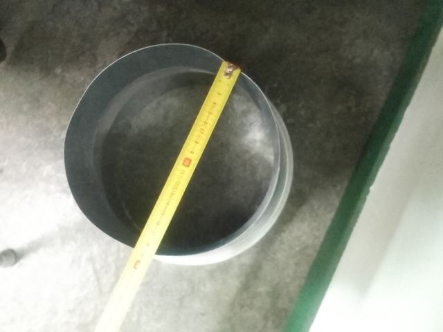 Accoppiamento riduzione metallo 25-19cm