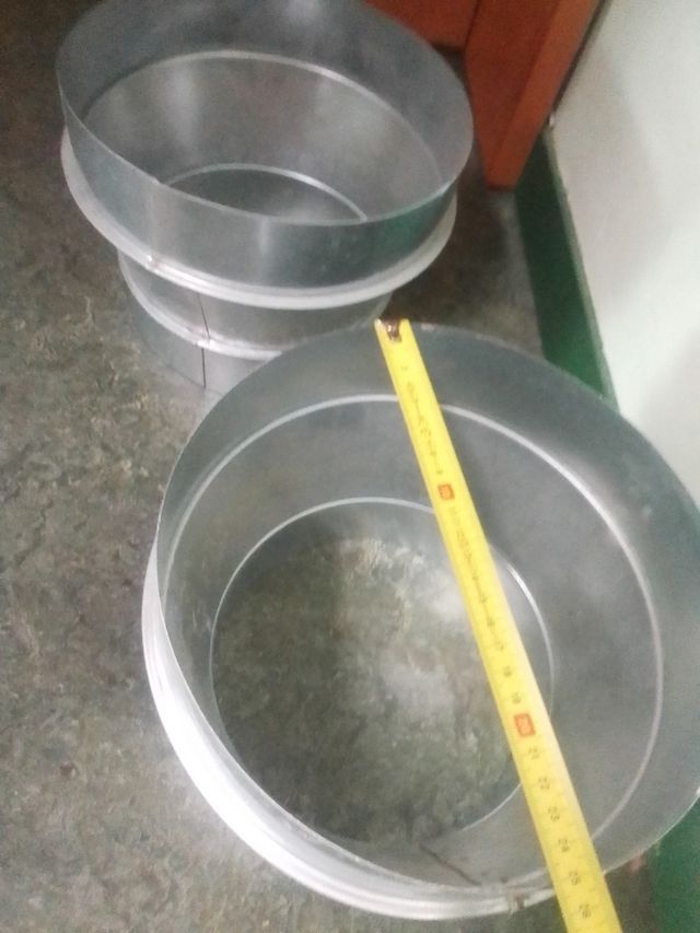 Accoppiamento riduzione metallo 25-19cm