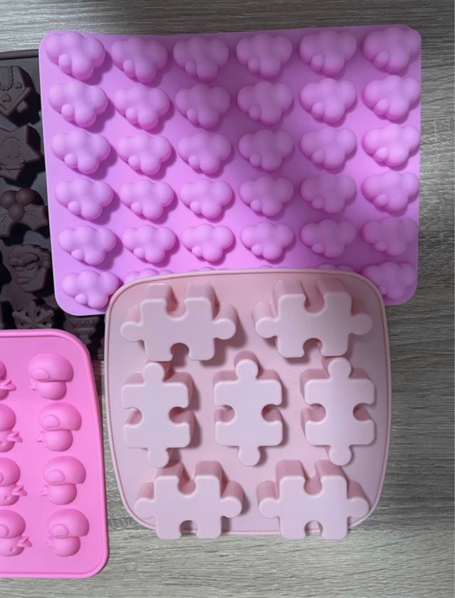 Moldes silicona variados