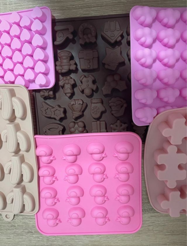 Moldes silicona variados