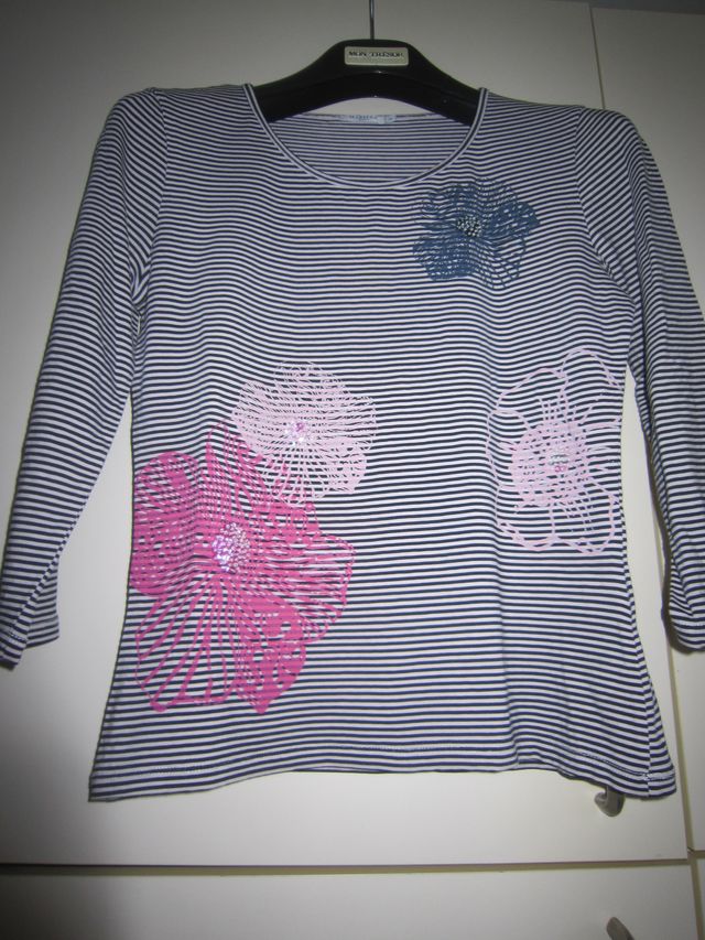 Top Marella a righe M