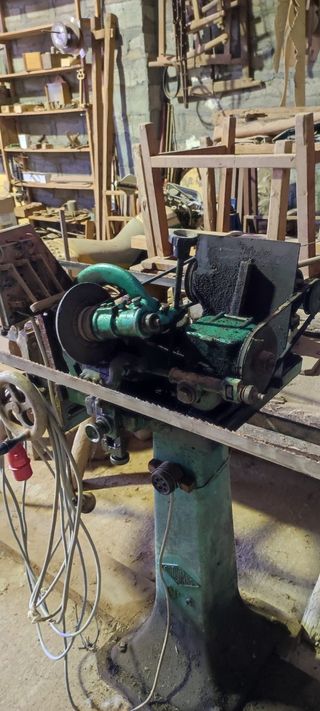 Afiladora sierras vintage