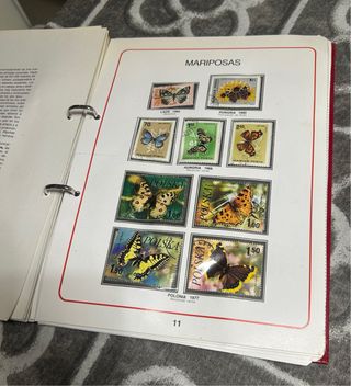 Sellos Mundo: Hongos & Aves