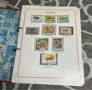 Sellos Mundo: Hongos & Aves