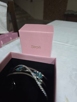 Bracciale Stroili cristalli blu