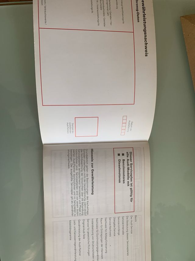 Libro mantenimiento Audi