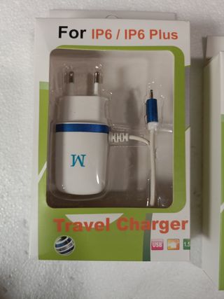 Cargador iPhone 6/6 Plus